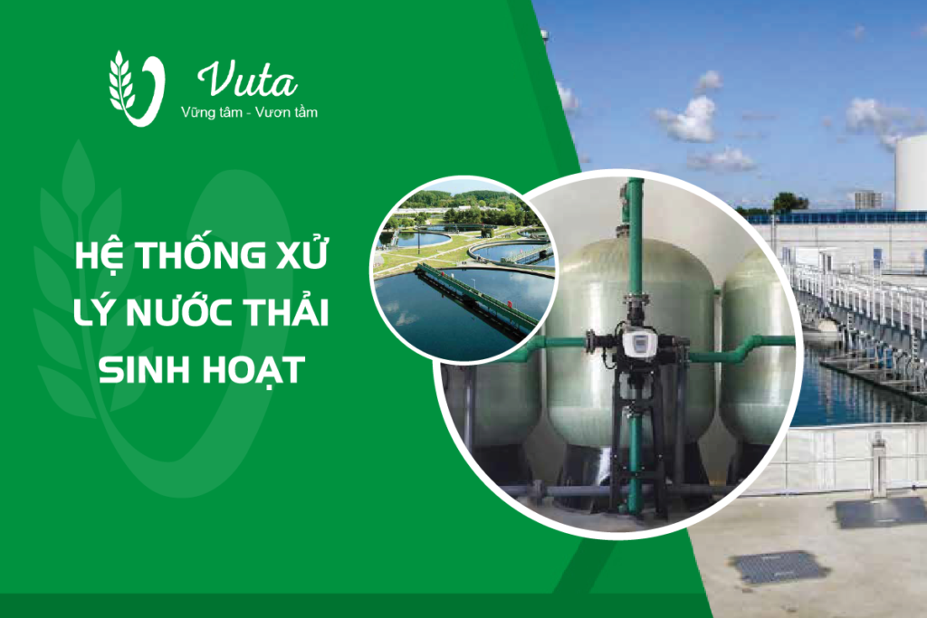 Hệ thống xử lý nước thải sinh hoạt( Nguồn Internet )