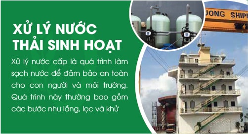 Xử lý nước thải sinh hoạt vuta