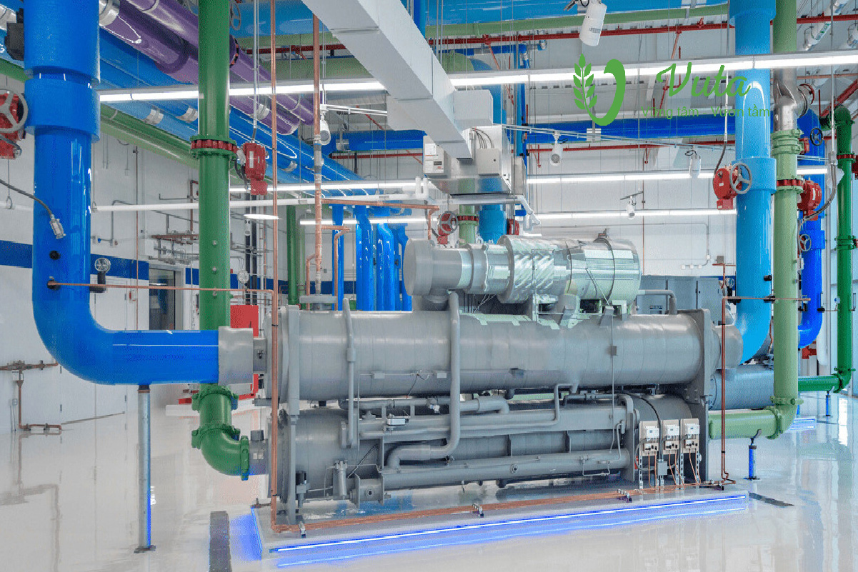 Bể lắng và xử lý bùn thải